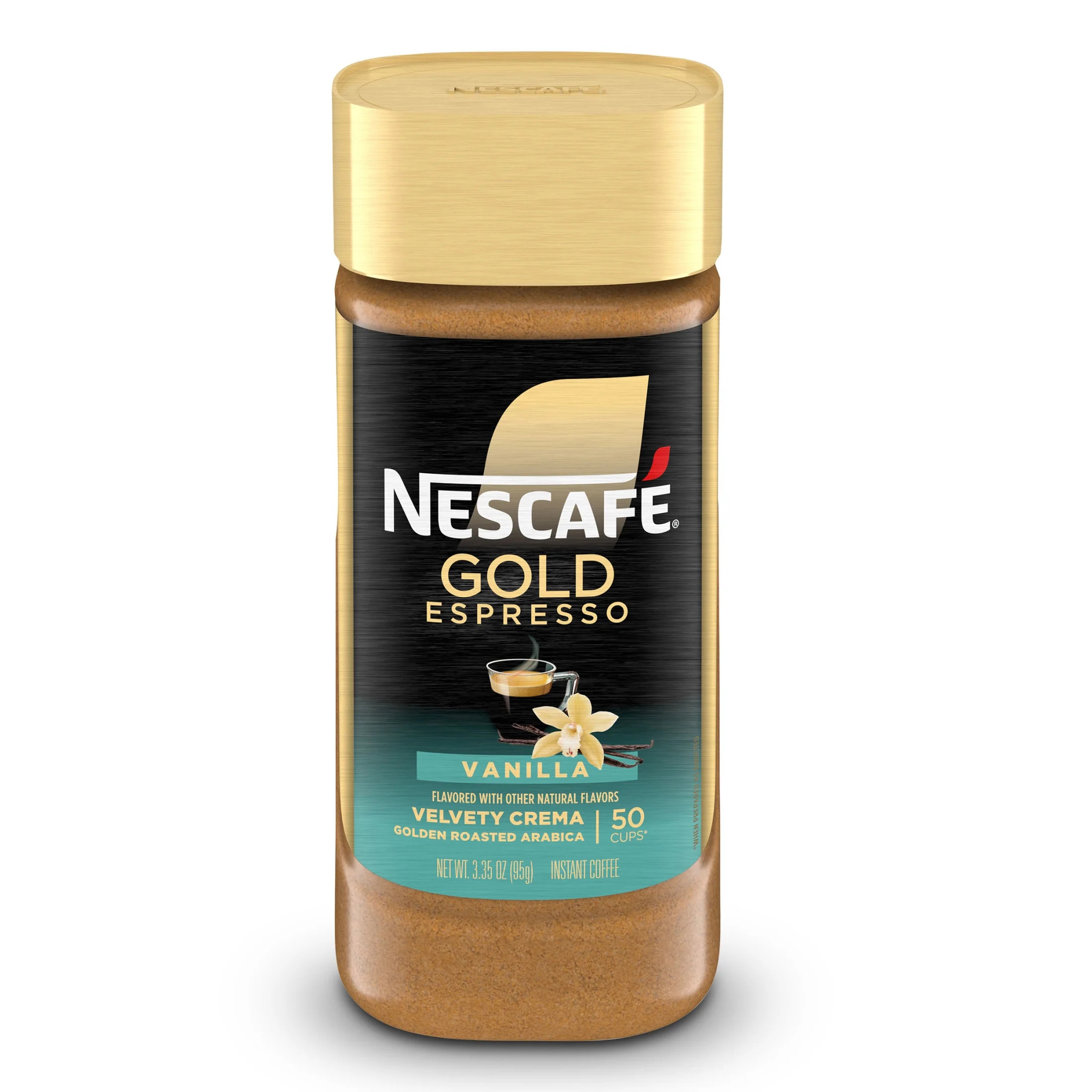 NESCAFÉ Gold Espresso Vanilla Flavored Instant Coffee,  3.35 oz | Walmart (US)
