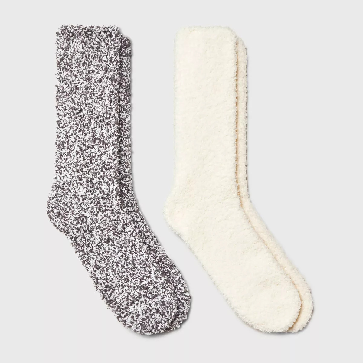 Women's 2pk Cozy Marled Crew Socks - Universal Thread™ 4-10 | Target