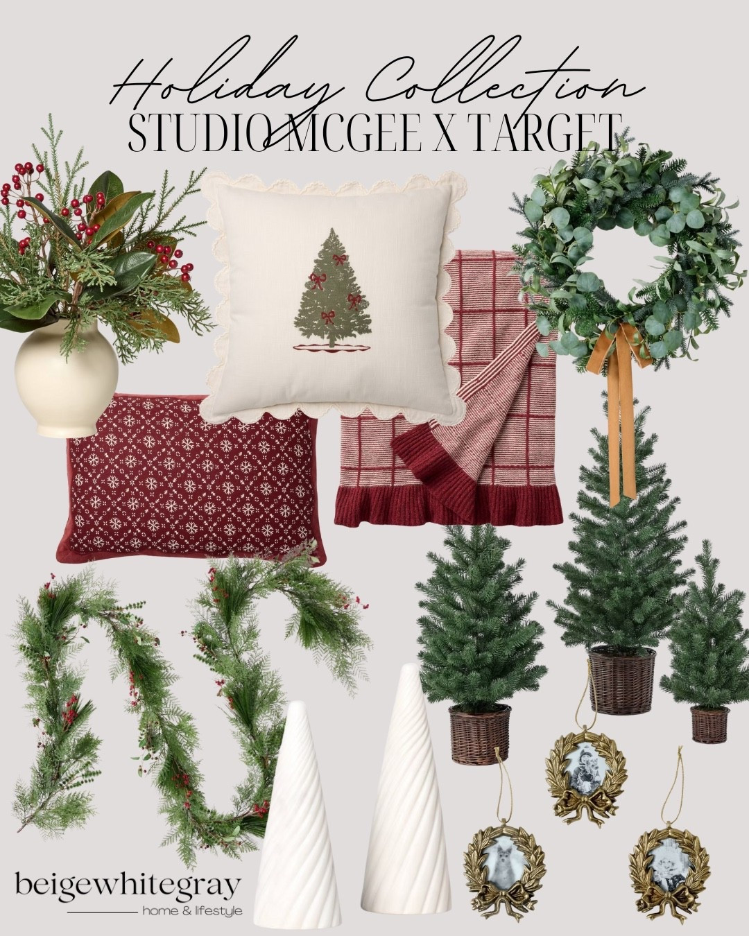 Studio McGee’s new holiday decor collection with Target just dropped today at 2 a.m. CST — and it’s beyond beautiful! 🎄✨ From cozy throw pillows and timeless garlands to elegant ornaments, stockings, and holiday greenery, every piece feels elevated yet approachable. I’m linking all my favorite finds from this launch so you can shop them before they sell out!

Studio McGee holiday collection, Target holiday decor, Studio McGee Target launch, new holiday arrivals, Christmas garland, holiday stockings, Christmas decor ideas, Studio McGee home, Target home finds, neutral holiday decor

#LTKSeasonal #LTKFindsUnder50 #LTKHome