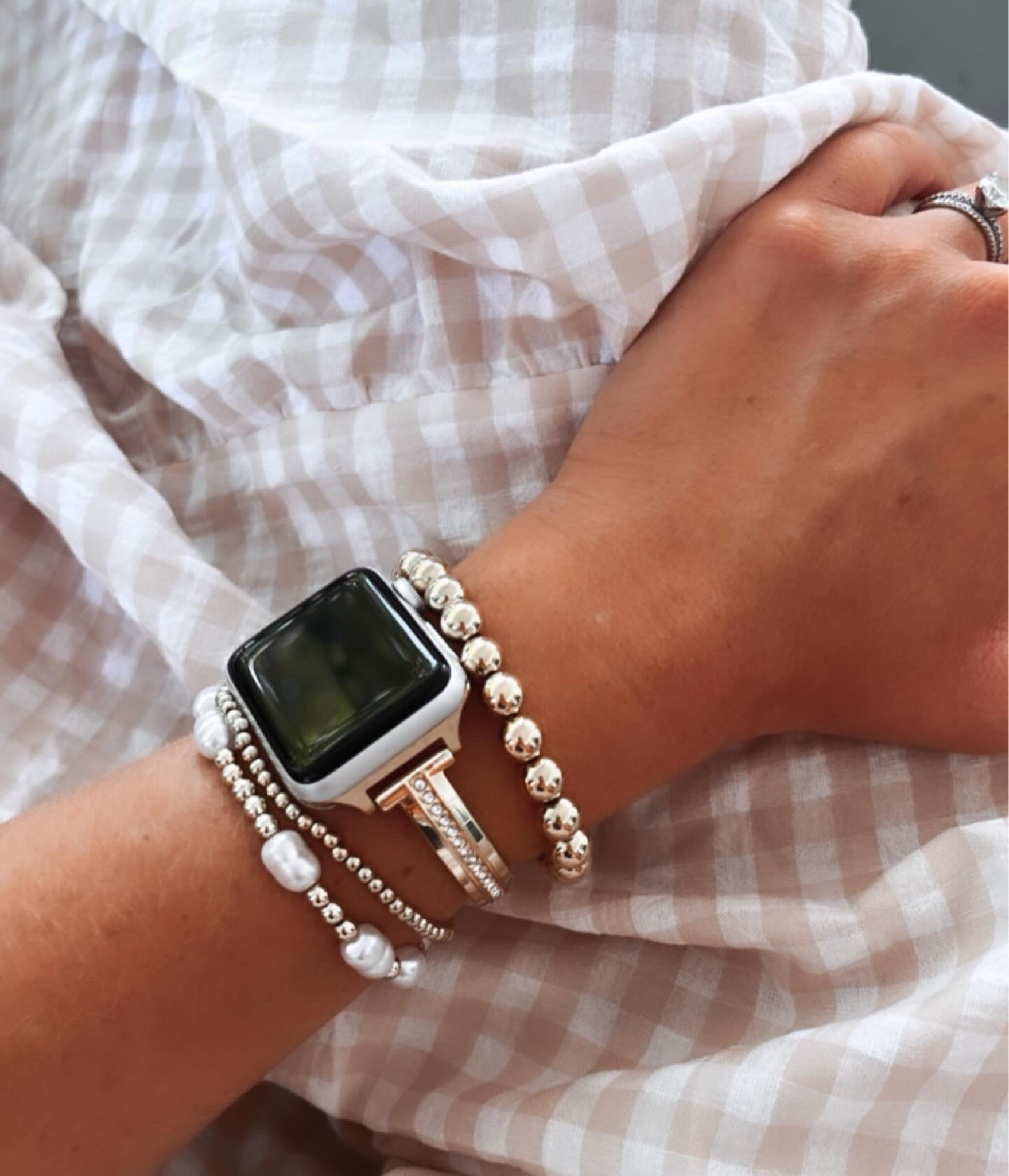 Stacked arm candy? Say less  

#LTKSeasonal #LTKFindsUnder50 #LTKStyleTip