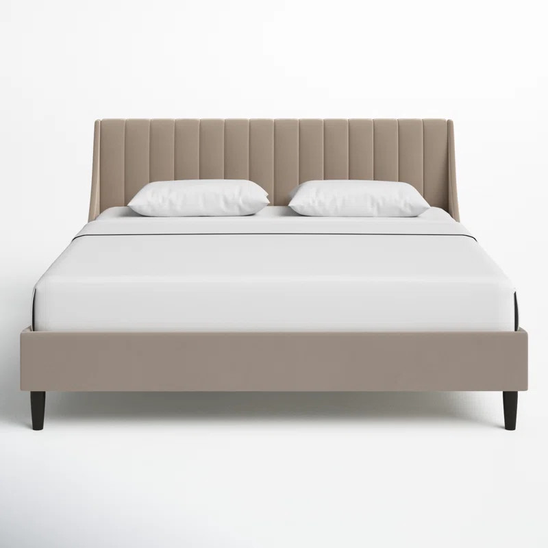 Helaina Upholstered Wingback Bed | Wayfair North America