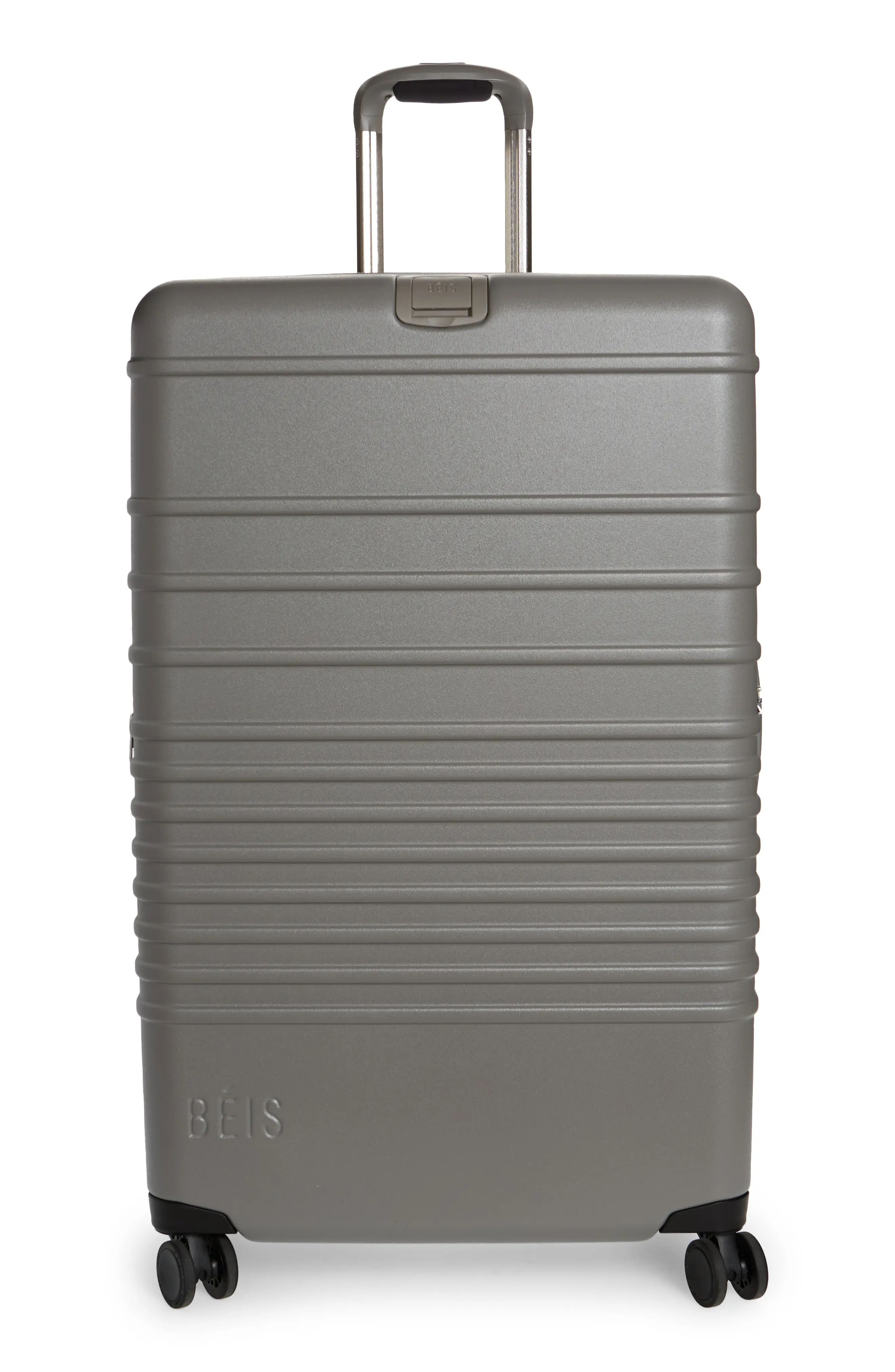 Beis The 29-Inch Rolling Spinner Suitcase in Grey at Nordstrom | Nordstrom