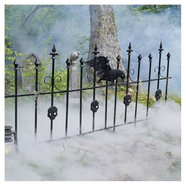 Skull Metal Fence | Grandin Road | Grandin Road