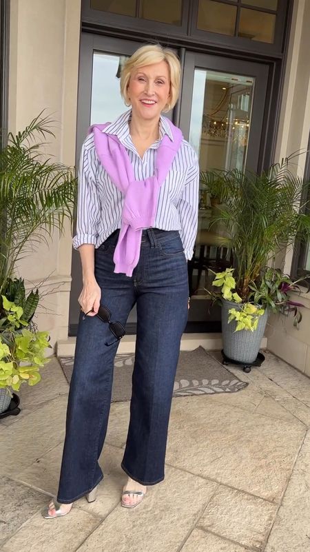 My favorite style of pants are making a comeback this spring…. Palazzo pants!

They are a wardrobe classic and create the most beautiful spring and summer outfits! This pair from @nordstrom are a firm favorite of mine. Pair it with this pretty striped shirt from @gap and finish it off with this gorgeous lavender cardigan from @amazonfashion



#LTKVideo #LTKover40 #LTKSeasonal
