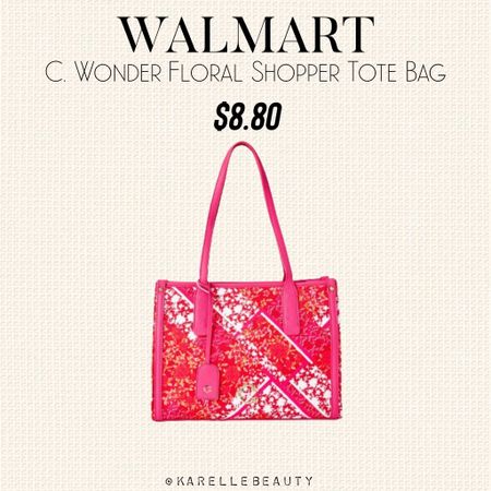 C. Wonder Adult Nala Floral Shopper Tote Bag. 

#LTKFindsUnder50 #LTKItBag #LTKxelfCosmetics