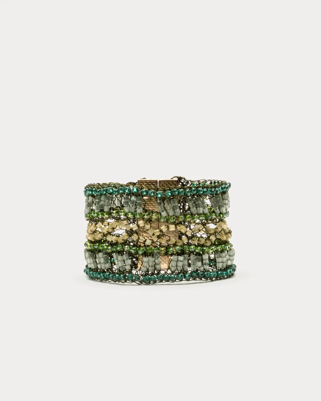 Crochet Bracelet Moss | Frances Valentine