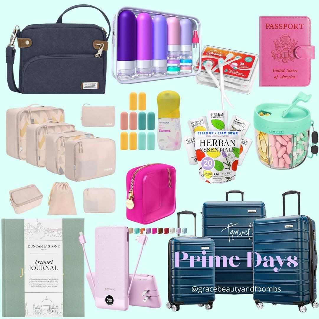 Prime Days - travel essentials 

#primedaydeals #amazonprimedays #primedays #travelessentials 

#LTKFamily #LTKSaleAlert #LTKTravel