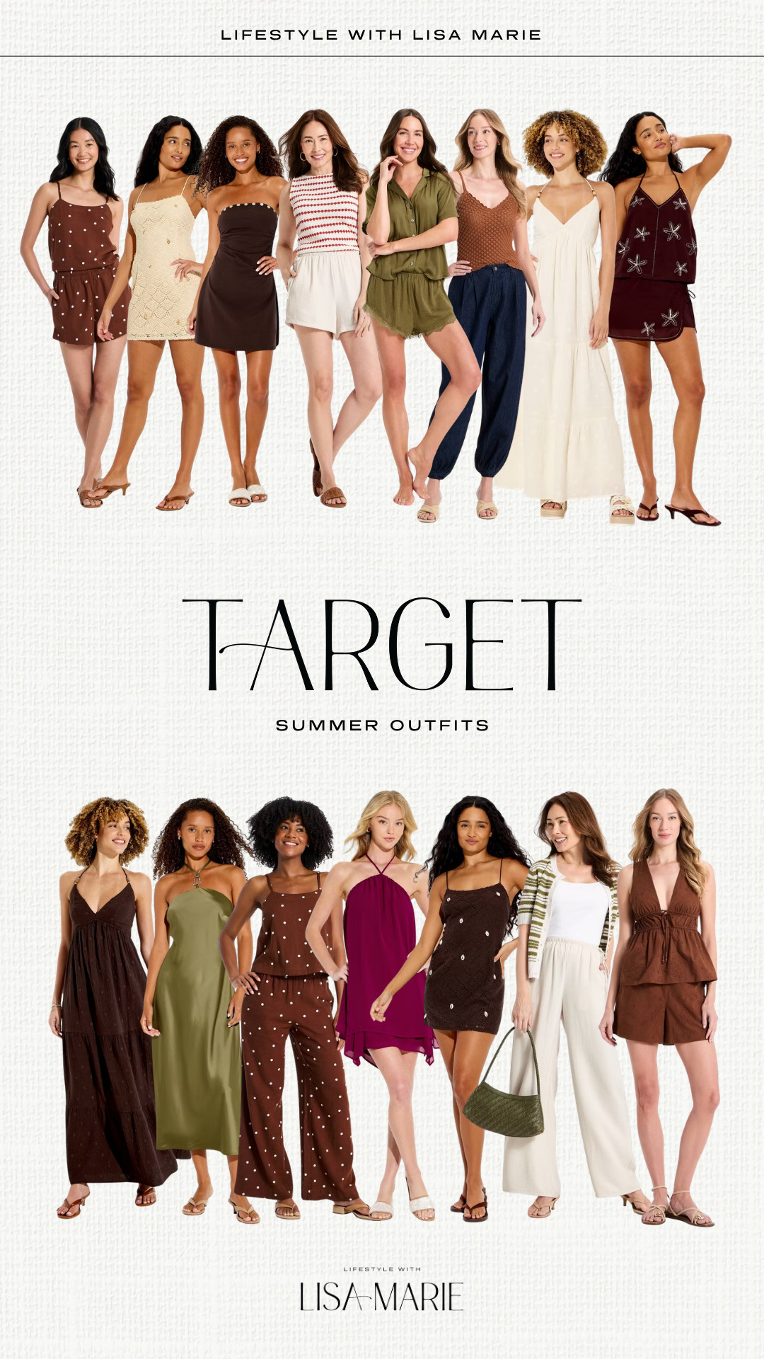 Target new arrivals! summer tops, dresses, shorts, pants, rompers and matching sets. Mini, midi and maxi dresses for vacay, resorts, parties and getaways. Polka dot, stripes and floral print. Neutral elevated casual outfits. Lightweight dresses and pajamas for warm weather.

#LTKootd #LTKSeasonal #LTKPetite