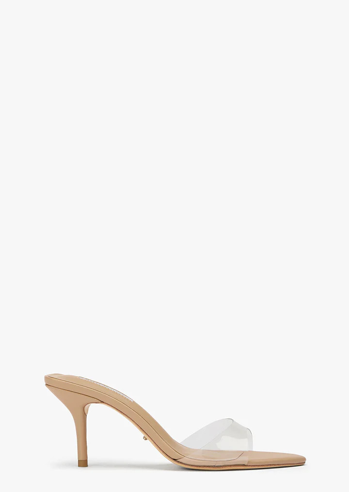 Hallie Clear Vinylite/Skin | Tony Bianco US