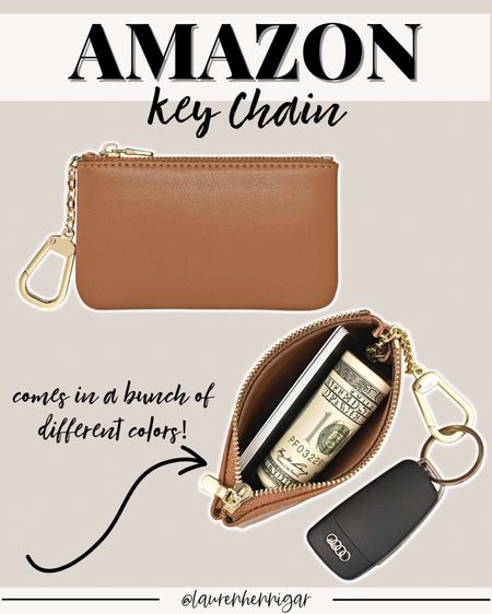 Amazon Leather key chain / coin purse!!! love this and makes a great stocking stuffer / small gift for her!

#LTKCyberweek #LTKunder50 #LTKGiftGuide
