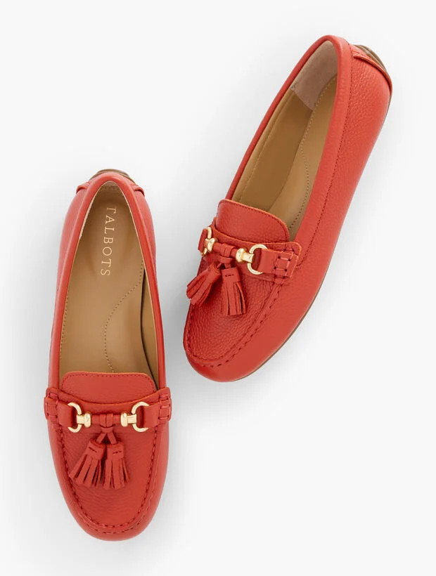 Everson Tassel Driving Moccasins - Leather | Talbots