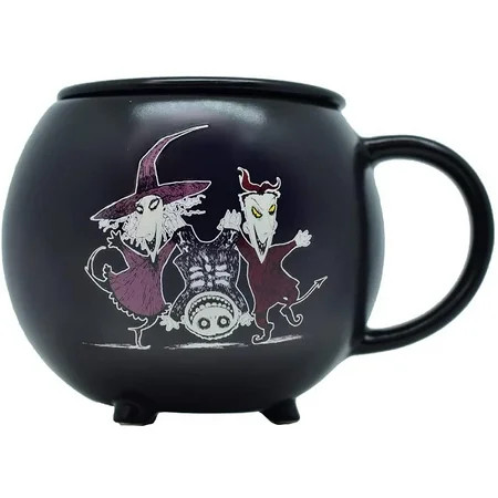 Nightmare Before Christmas Lock Shock Barrel Cauldron Mug with Cover | Walmart (US)
