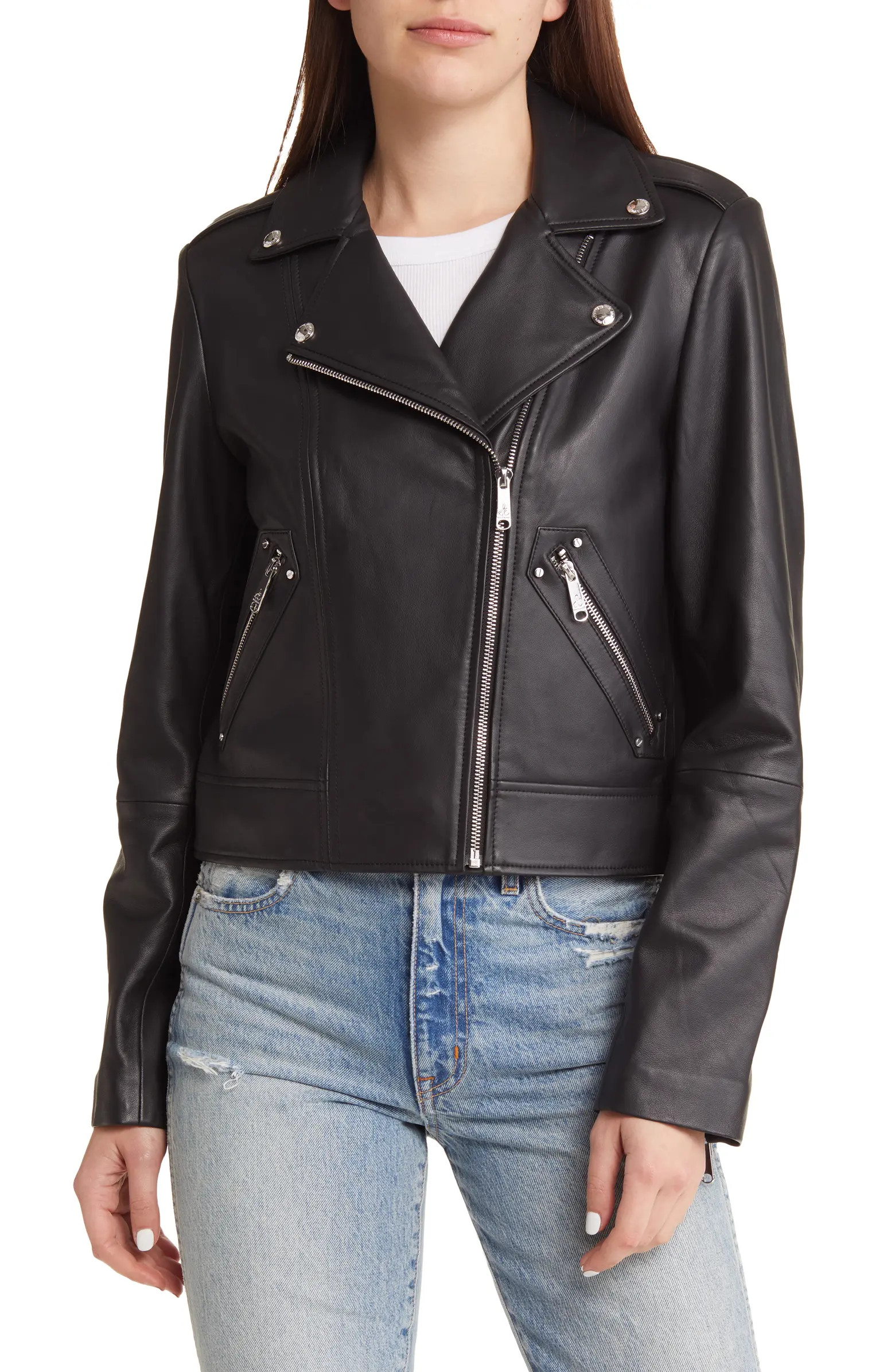 Leather Moto Jacket | Nordstrom