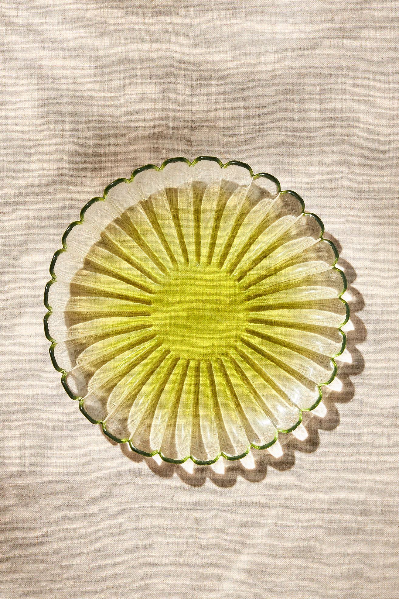 Glinda Glass Dessert Plate | Anthropologie (US)