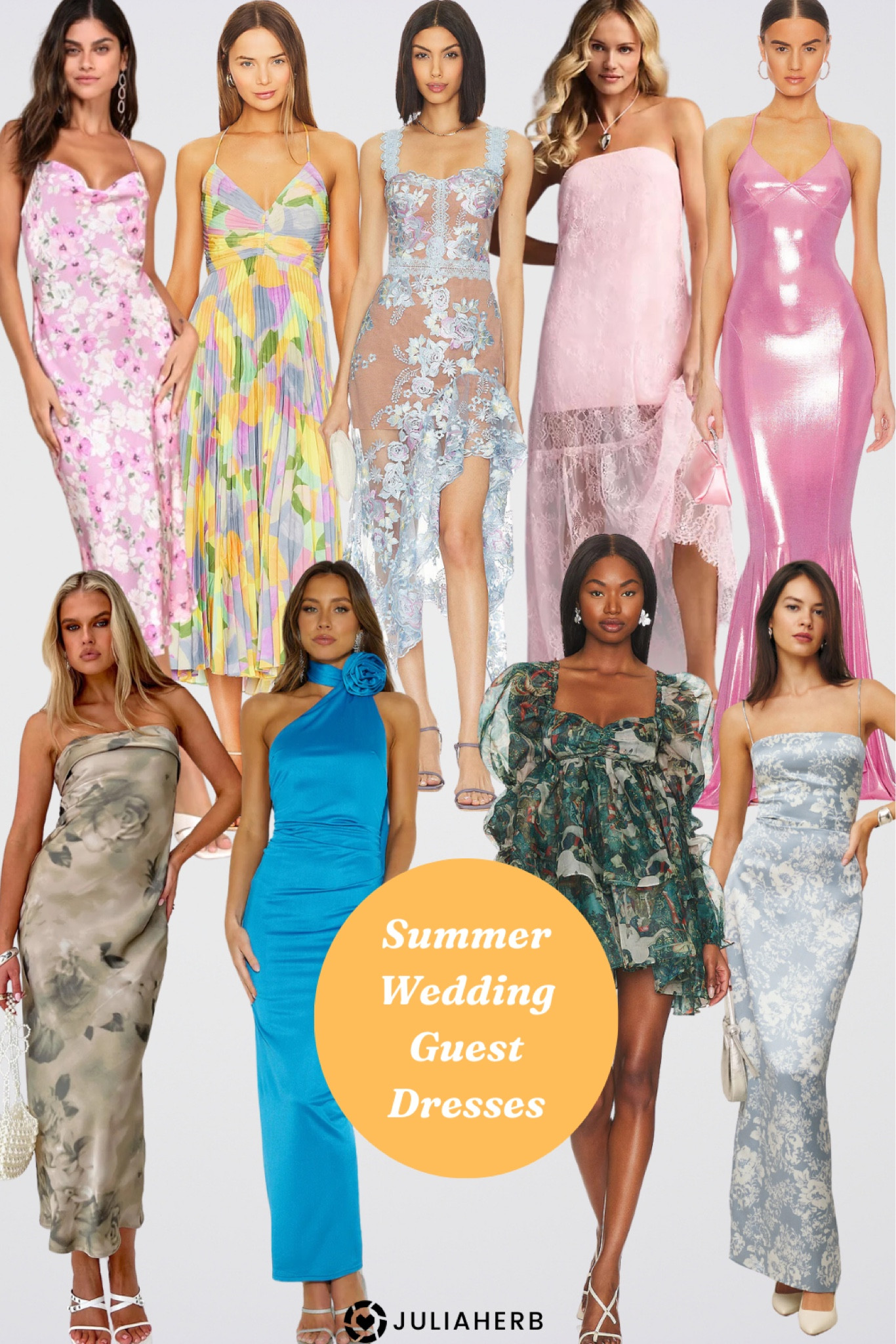 Beautiful & bright wedding guest dresses for spring / summer weddings! 

#LTKparties #LTKwedding #LTKstyletip