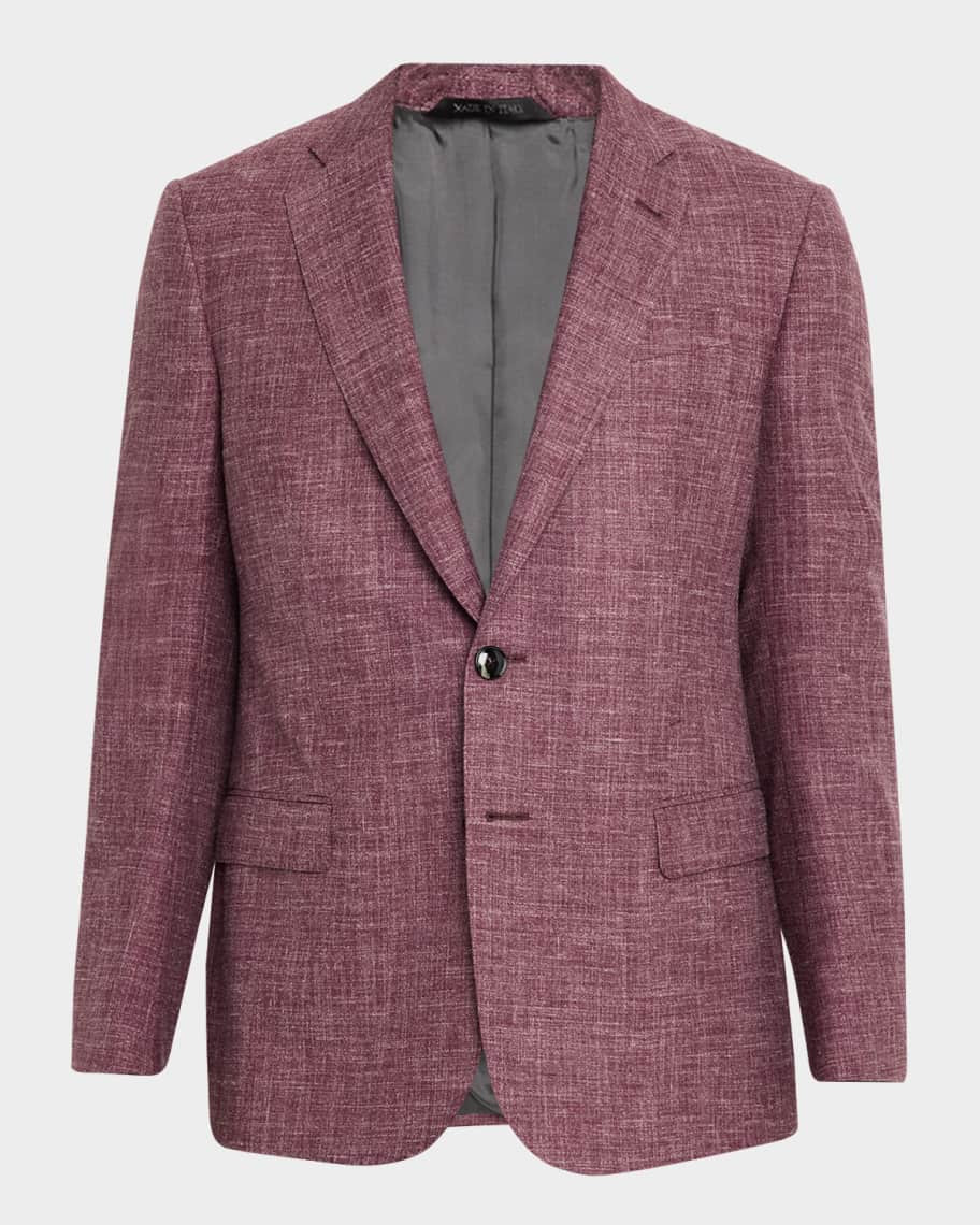 Men's Wool Silk Linen Sport Coat | Neiman Marcus