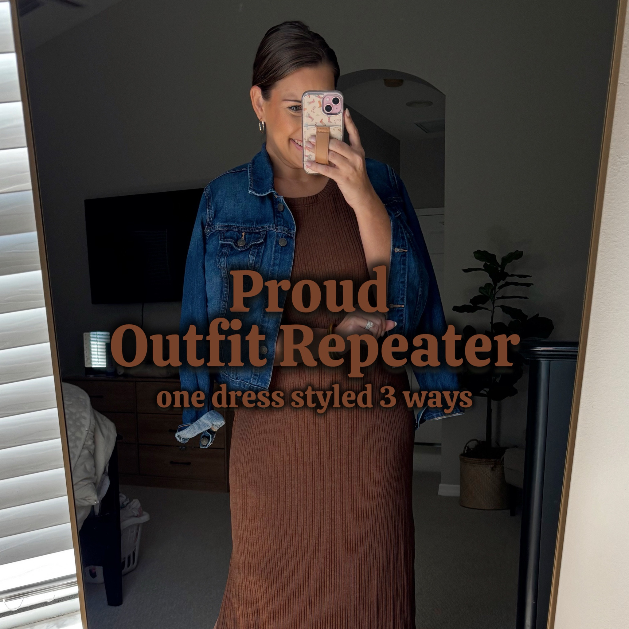 Love a dress that can be styled multiple ways 🤎

TTS- medium 

#LTKStyleTip #LTKMidsize #LTKFindsUnder50