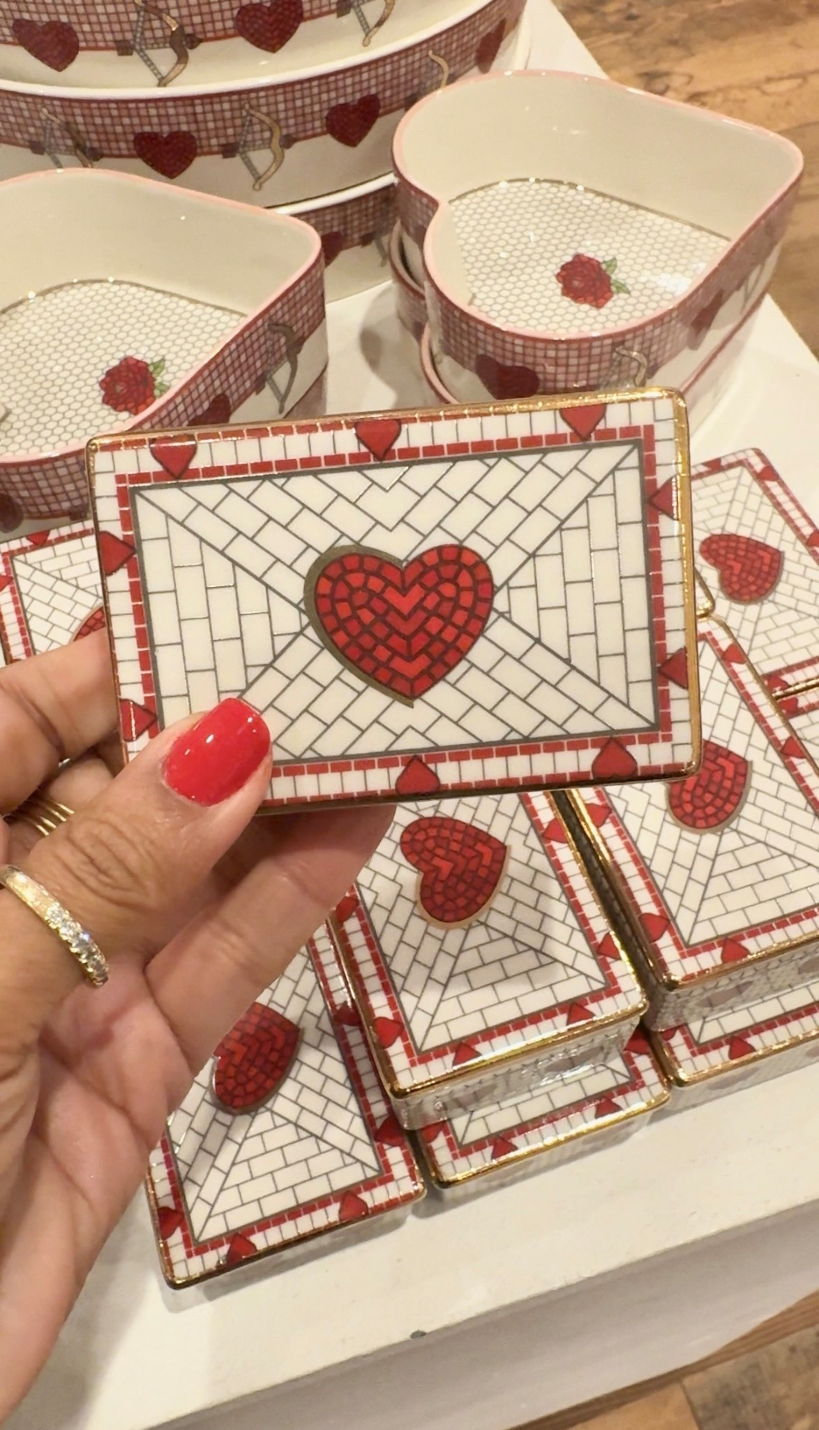Cutest Valentine’s Day jewelry box or trinket dish - great gift and decor! #valentinesday #anthropologie #giftforher

#LTKFindsUnder100 #LTKHome #LTKSeasonal