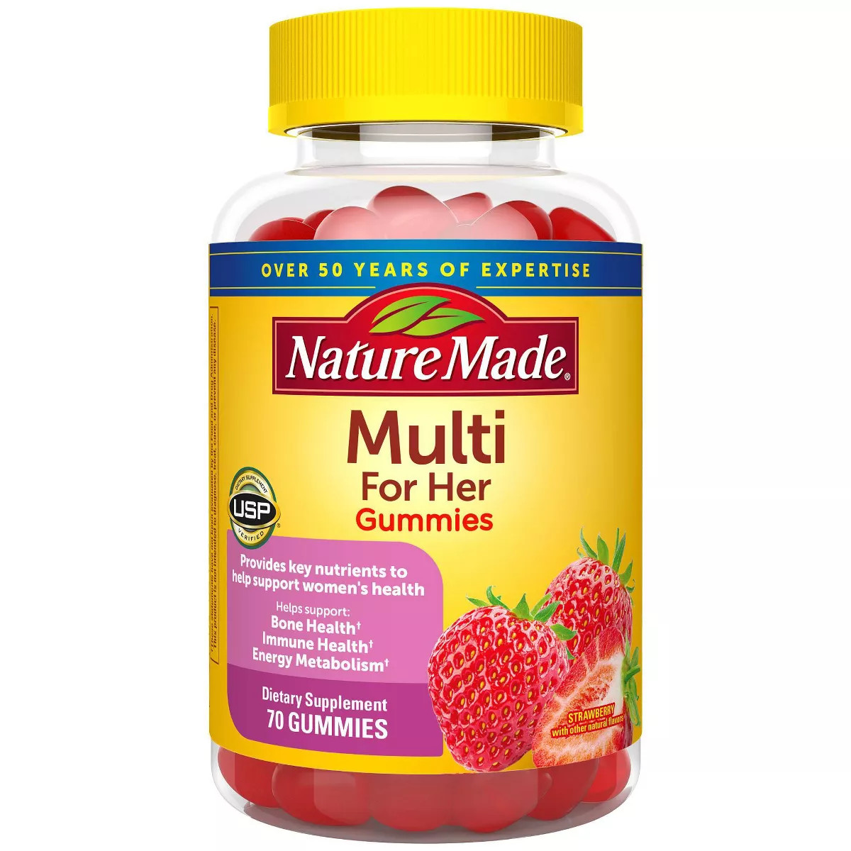 Nature Made Multi for Her Women Multivitamin Gummies - 70ct | Target