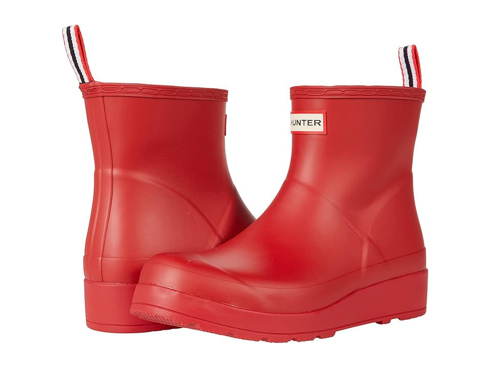 Hunter Original Play Short (Logo Red) Women's Rain Boots | Zappos