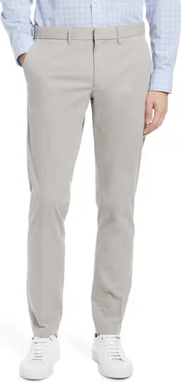 Nordstrom Slim Fit CoolMax® Flat Front Performance Chinos | Nordstrom | Nordstrom