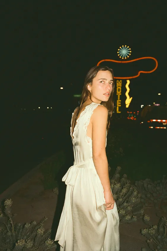 LIMITED EDITION SATIN DRESS WITH PLEATS AND LACE | Zara UK