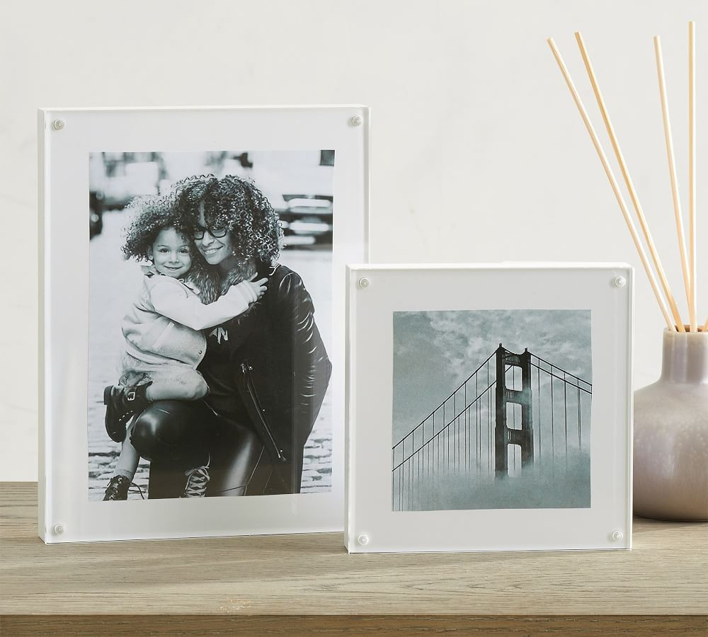Pixie Magnet Picture Frames - White | Pottery Barn (US)