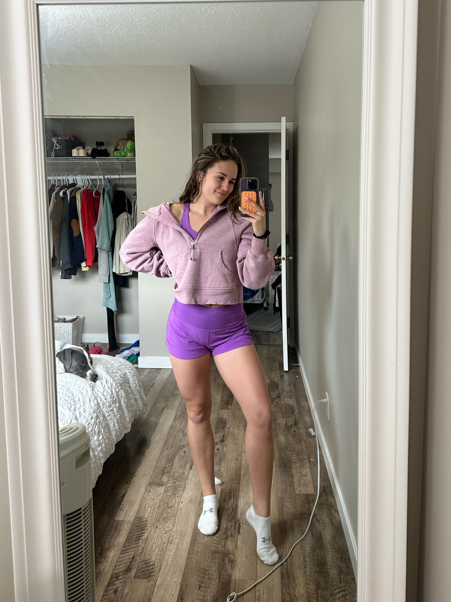 My colour analysis said purple was my colour  💜

#LTKfitness