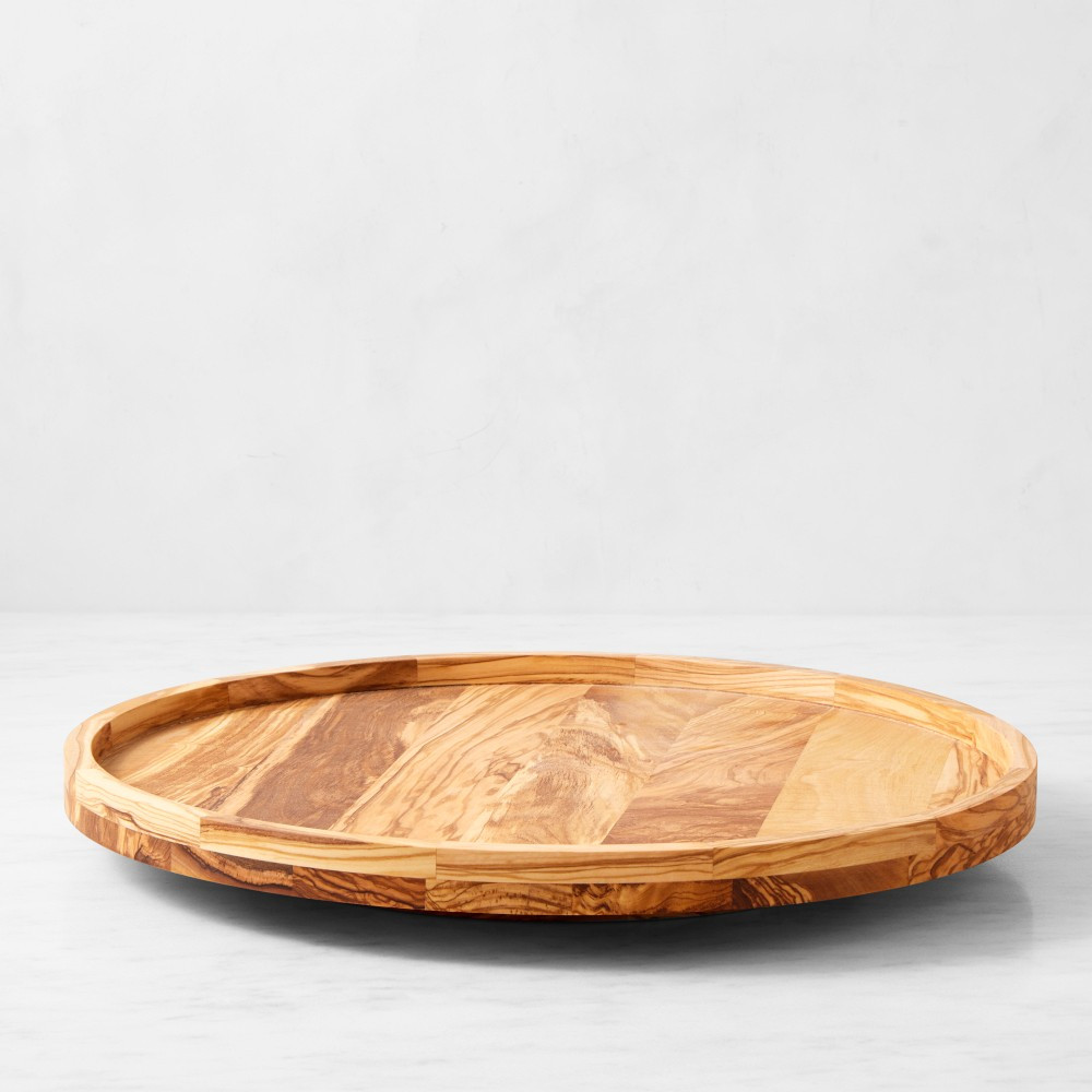 Williams Sonoma Olivewood Lazy Susan | Williams-Sonoma