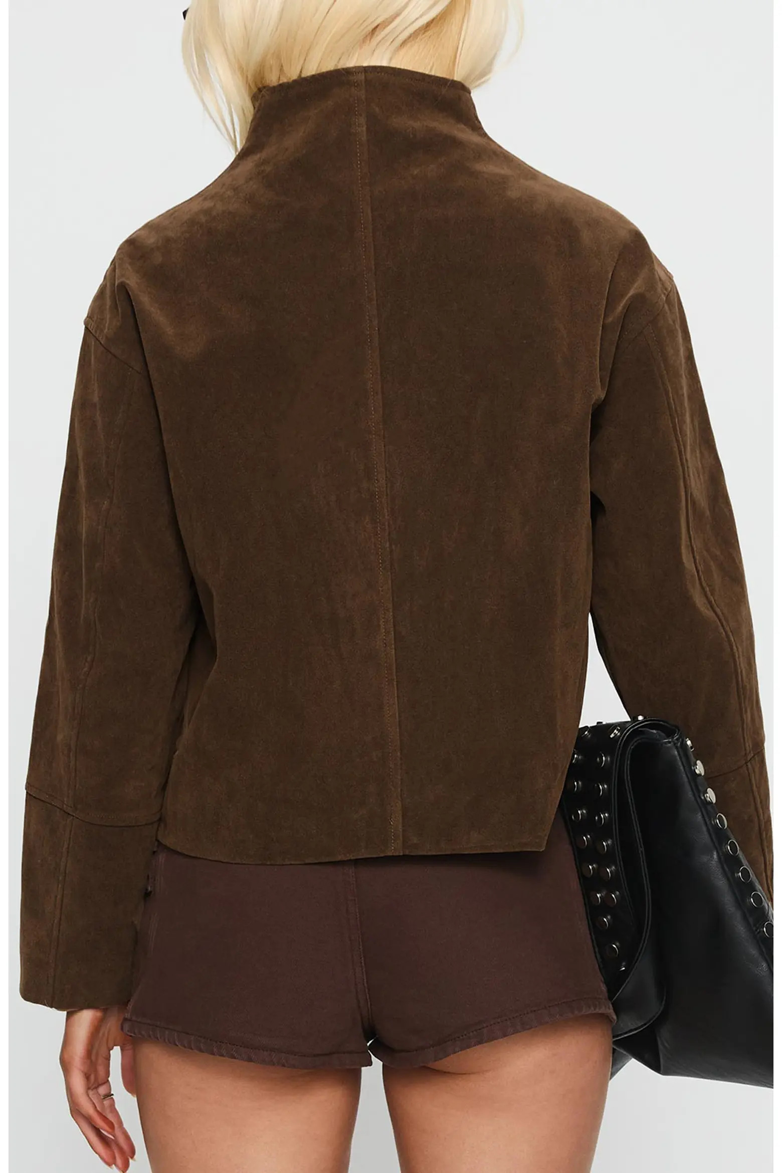 Jessalynn Faux Suede Full Zip Jacket (Women) | Nordstrom | Nordstrom