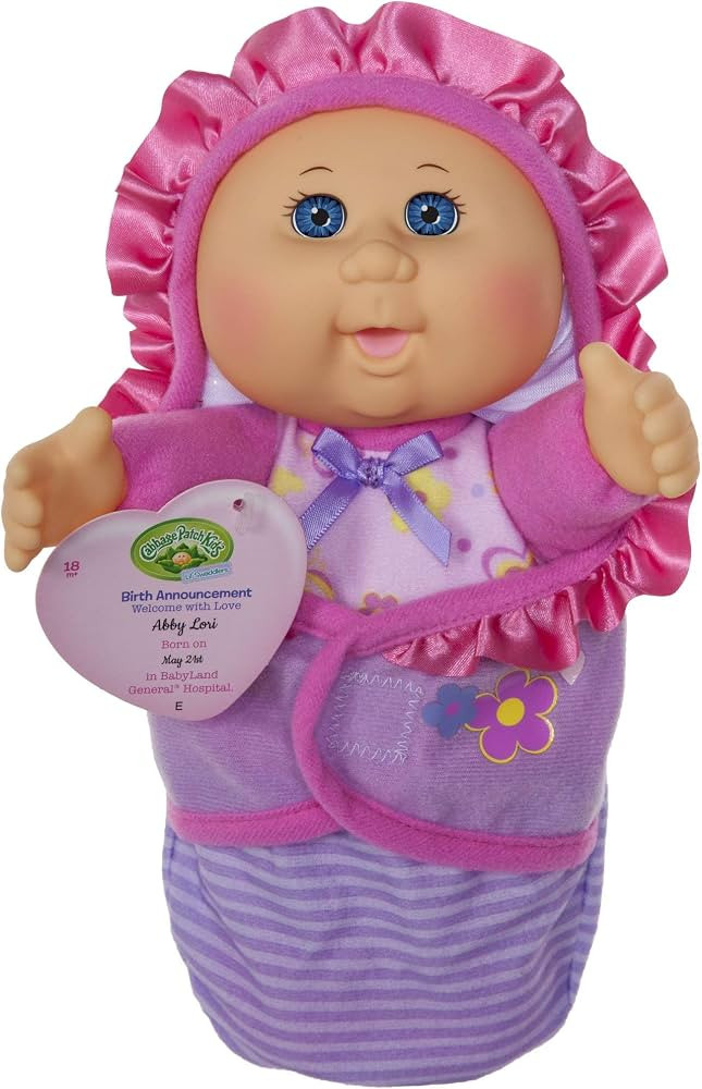 Cabbage Patch Kids Official, Newborn Baby Doll Girl - Comes with Swaddle Blanket and Unique Adopt... | Amazon (US)