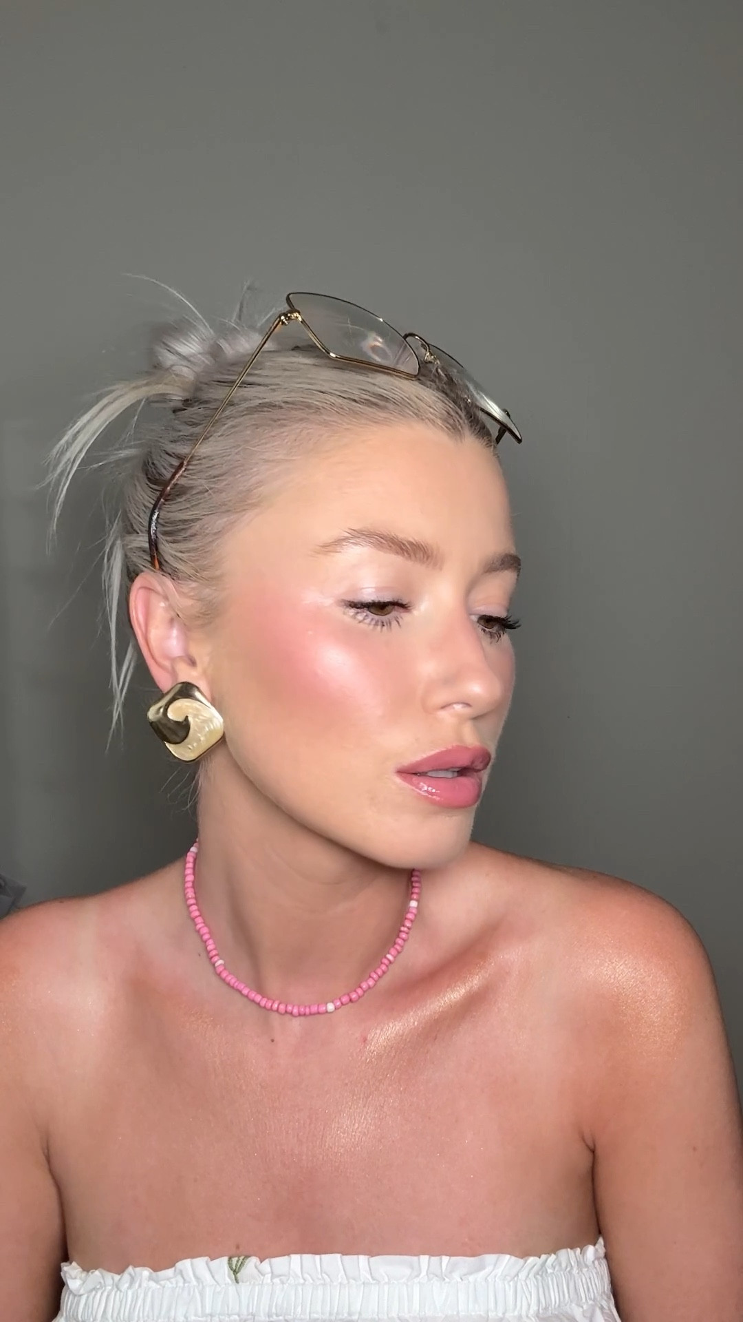 Glowy soft pink summer makeup combo // blush // lipliner // lip

#LTKStyleTip #LTKBeauty
