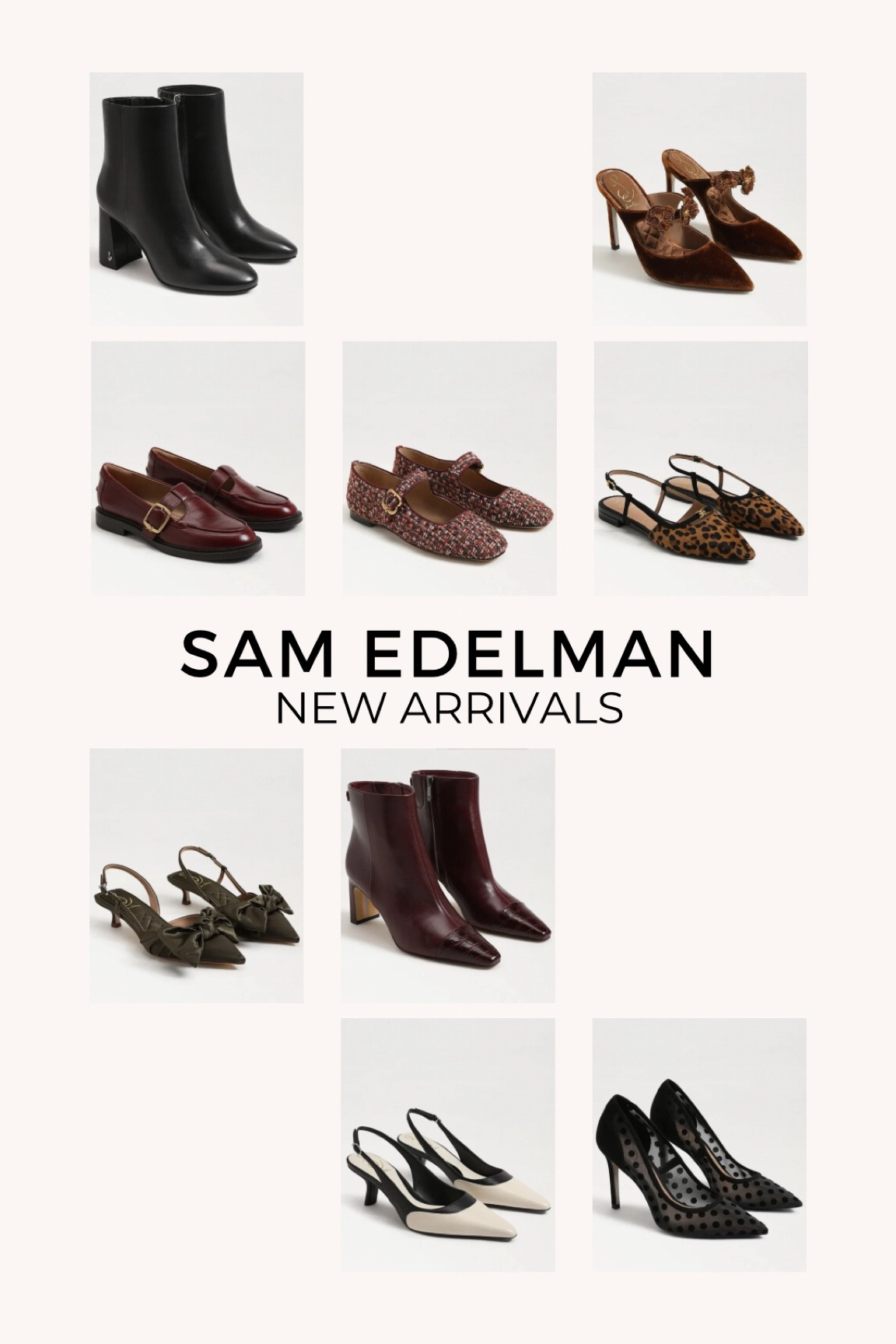 Sam Edelman new arrivals , fall shoes , autumn footwear , maryjanes , mary jane , workwear , flats , event , evening , wedding guest , office , work wear , slingback heels , pumps , black ankle boots , burgundy , green , mesh , loafers

#LTKWorkwear #LTKFindsUnder50 #LTKShoeCrush