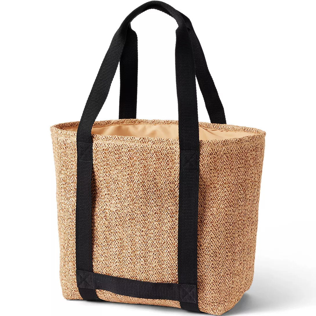 Straw Tote Bag | Lands' End (US)