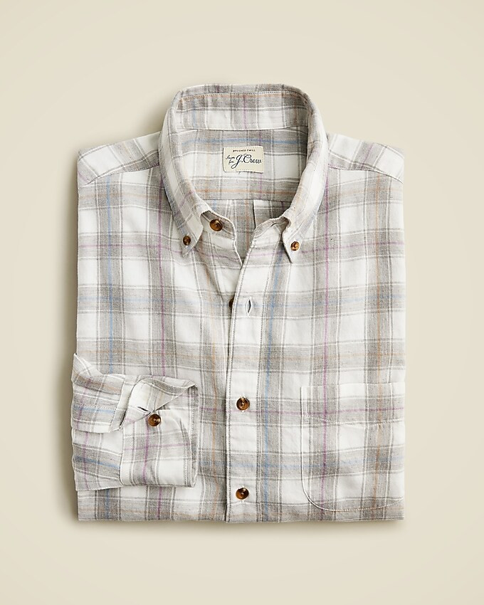 Brushed twill shirt | J. Crew US