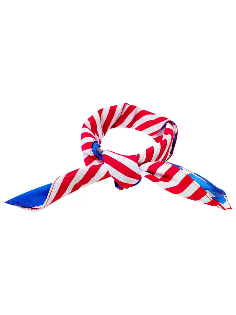 Patriotic Holiday Unisex Bandana for all ages, 2PK -Way to Celebrate | Walmart (US)