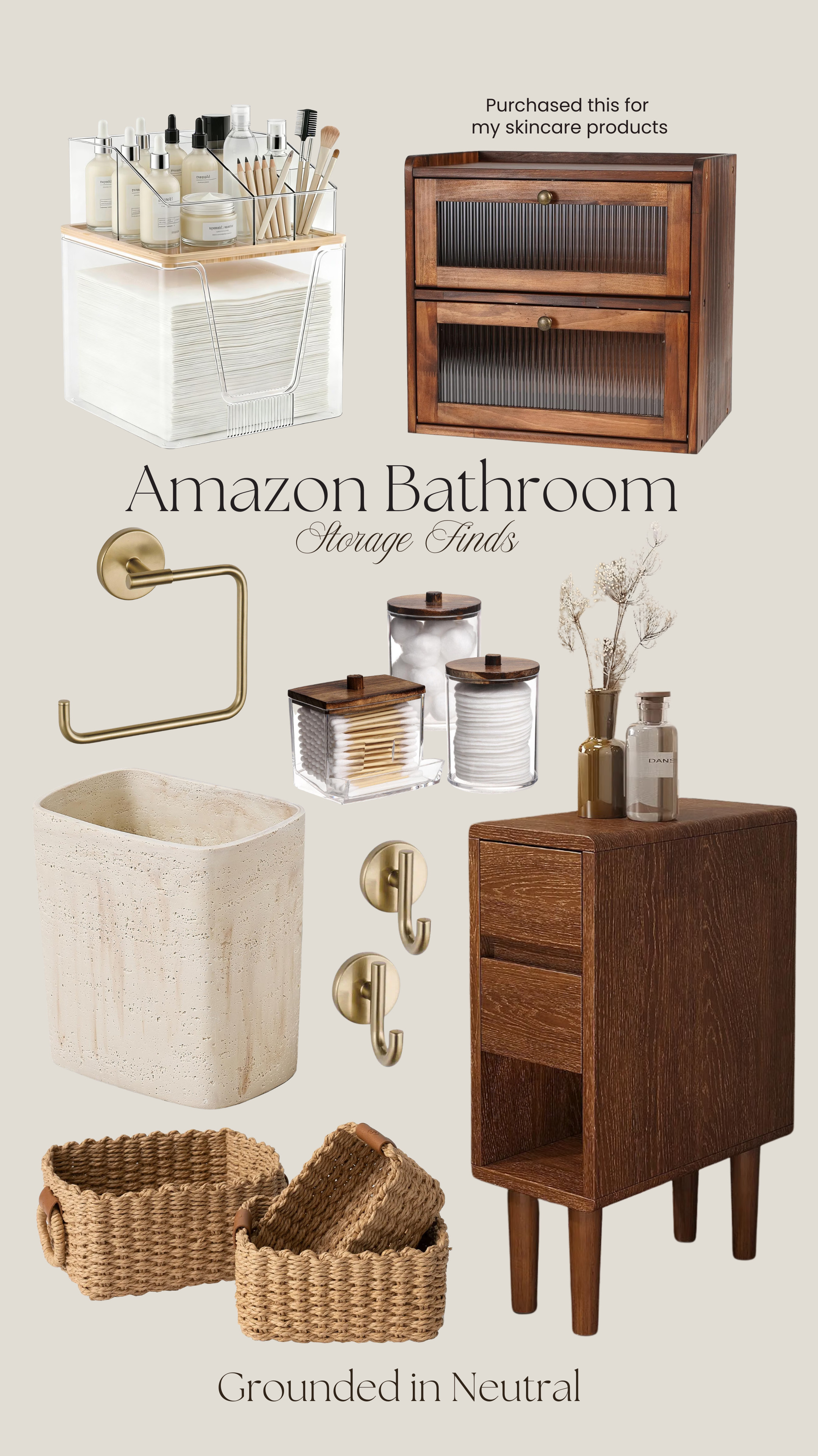 Amazon bathroom finds and storage solutions ✨

#LTKHome #LTKSaleAlert