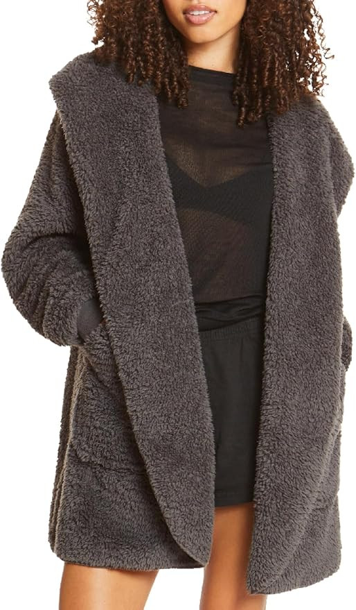 UnHide Shleepy Faux Fur Robe - Lightweight, Extra Soft, & Warm Wearable Blanket - Made From Soft ... | Amazon (US)