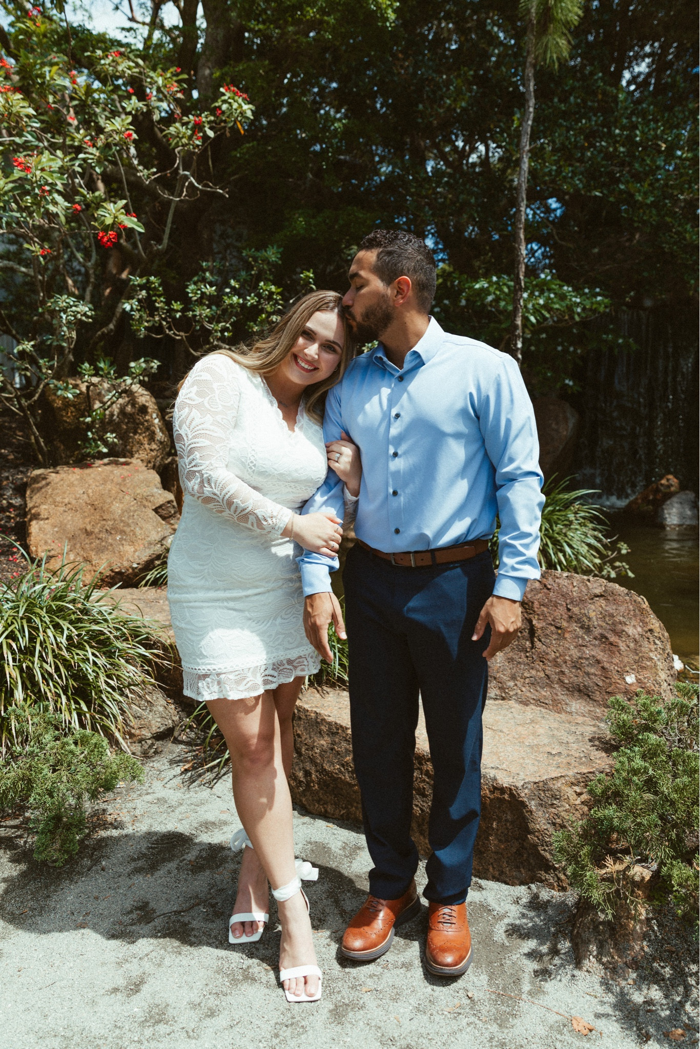 Love my engagement photos dress & heels! 

#LTKwedding