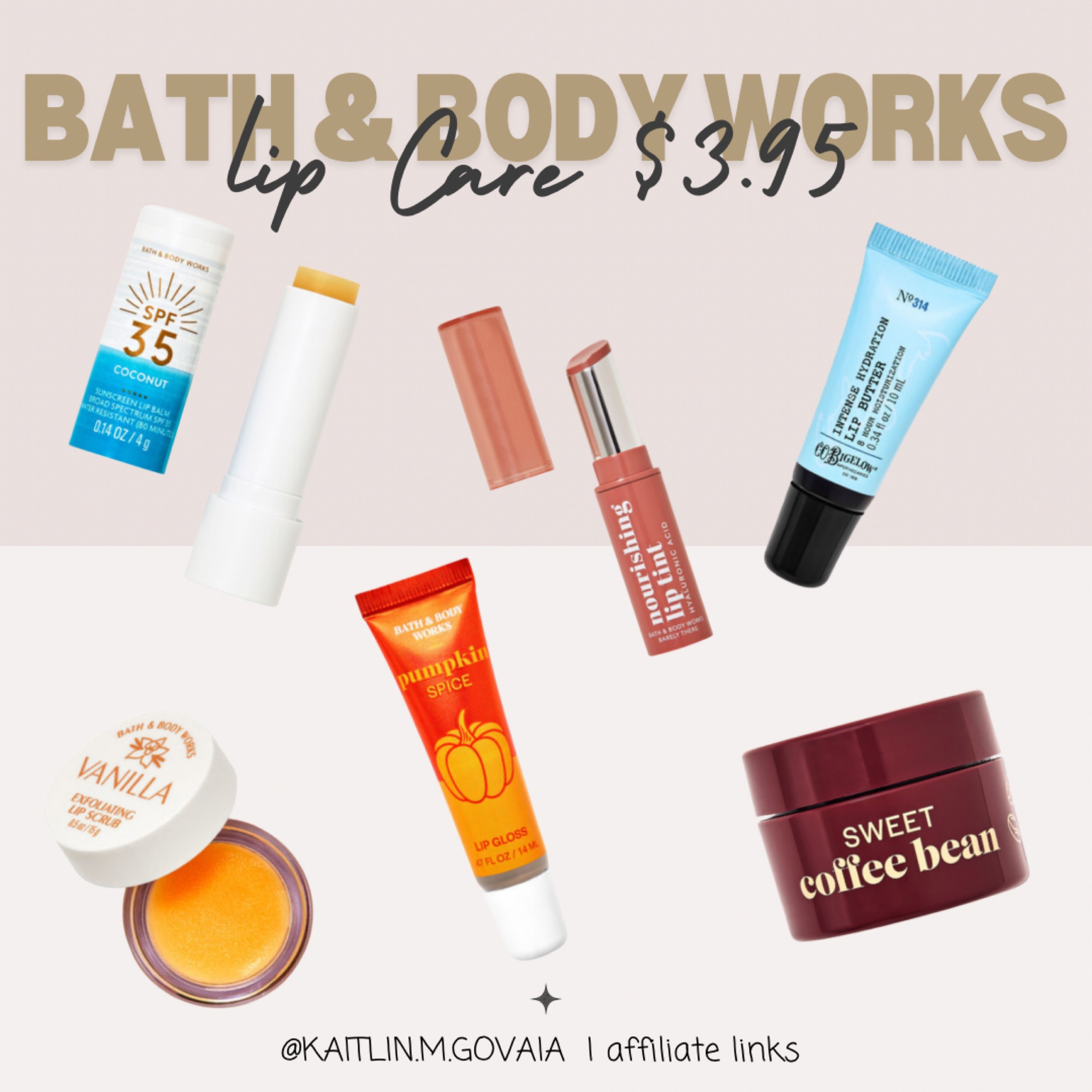 Bath & Body Works is really a great sale for today only! All lip care is $3.95! Big savings! Grab while they last!! #bbw #lipcare #sale #deals

#LTKFallSale #LTKSaleAlert #LTKBeauty