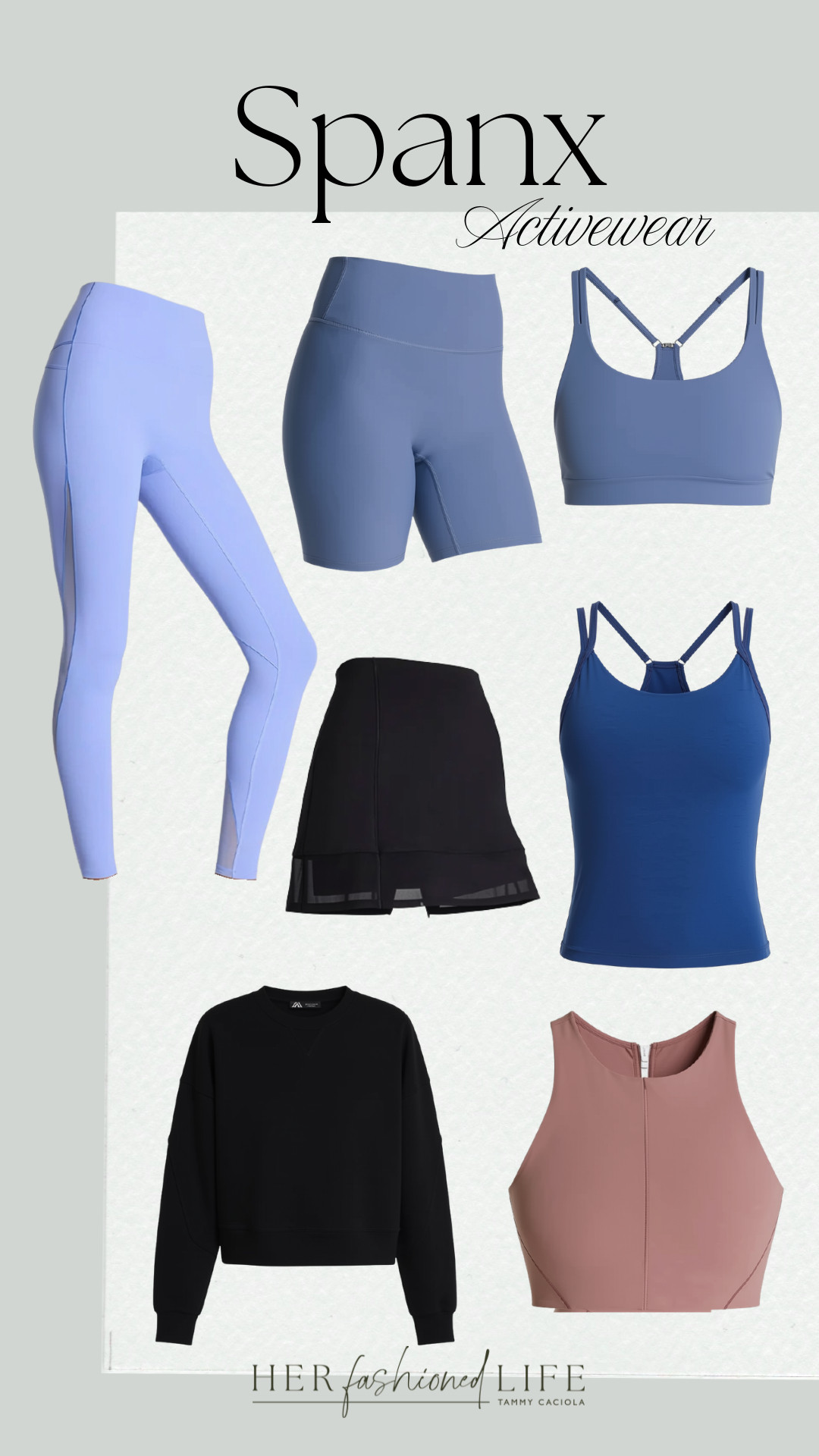 Spanx activewear picks.
#spanx #spanxactivewear #activewear #ltkfitness 

 #LTKootd #LTKOver40