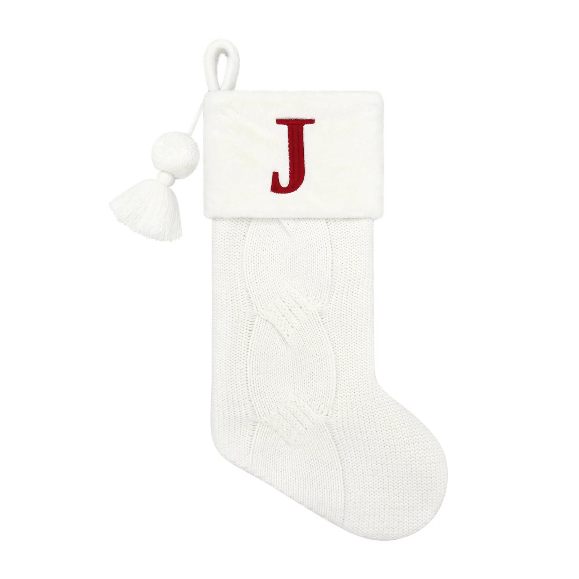 St. Nicholas Square® Knit and Faux Fur Christmas Stocking | Kohl's