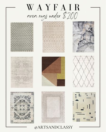 What better way to freshen up your space than a new area rug? Shop the Wayfair sale for these beautiful, stylish and budget friendly area rugs for every room in your home! 

#LTKHome #LTKSaleAlert