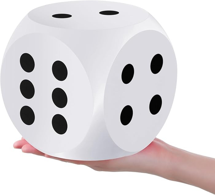 Shappy 6 Inches Foam Dice Fun Filled Large Educational Toy Kawaii Giant Dice Decorative Eva Foam ... | Amazon (US)