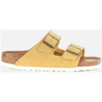 Birkenstock Women's Arizona Sfb Suede Double Strap Sandals - Ochre - EU 36/UK 3.5 | Coggles (Global)