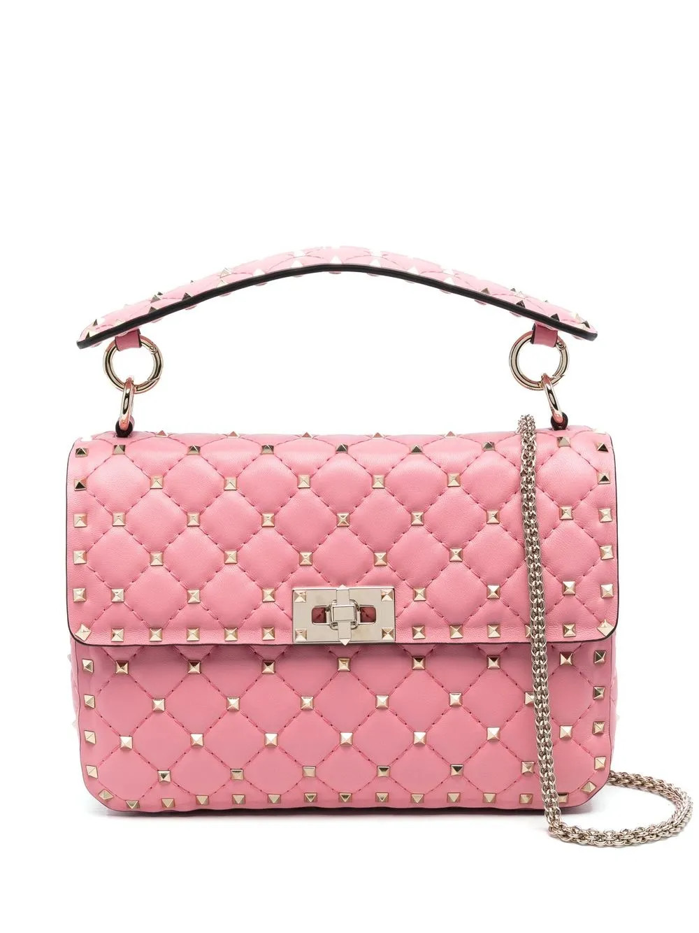 Valentino Garavani Borsa a Spalla Rockstud Spike - Farfetch | Farfetch Global