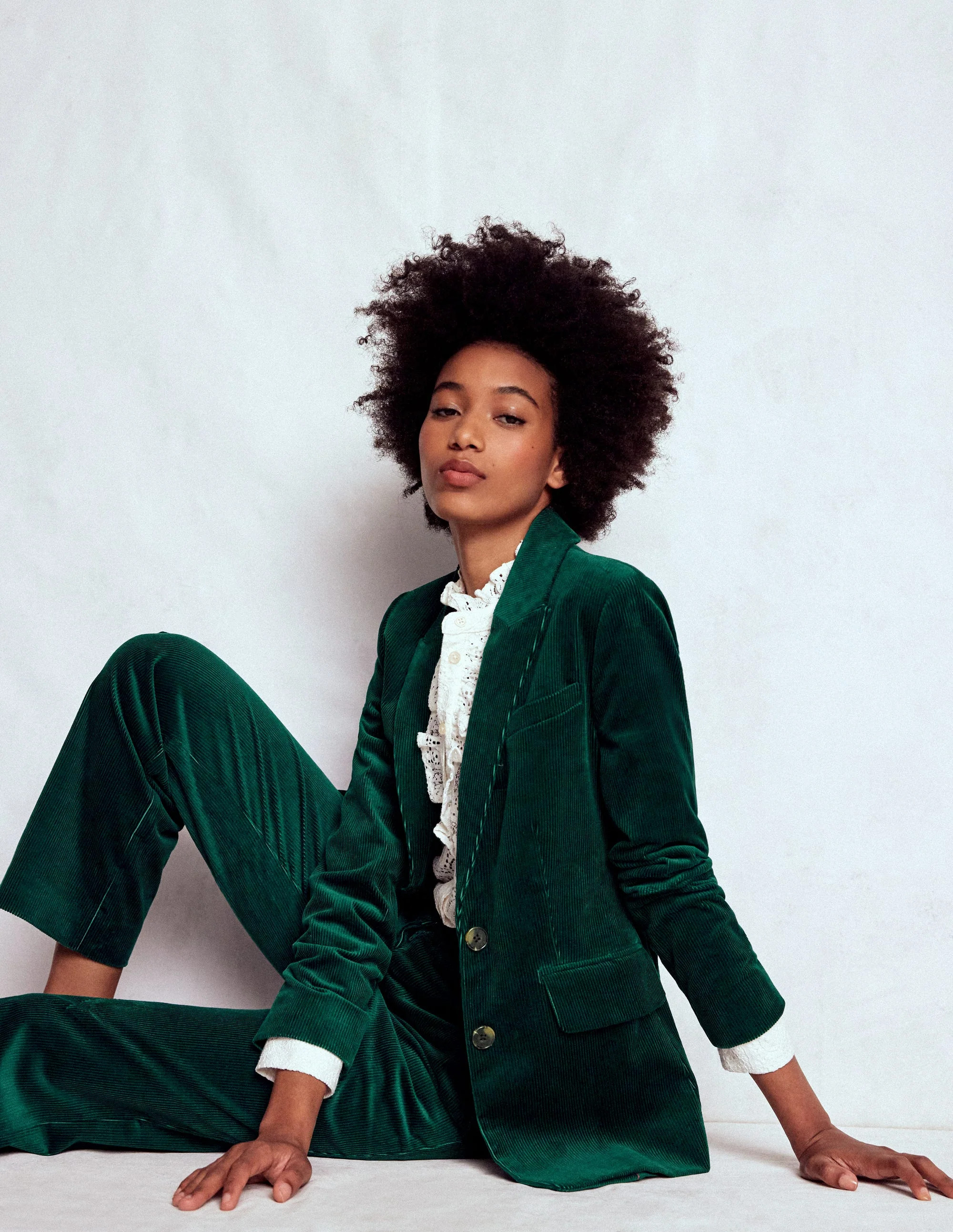 Stamford Cord Blazer-Fern | Boden (US)