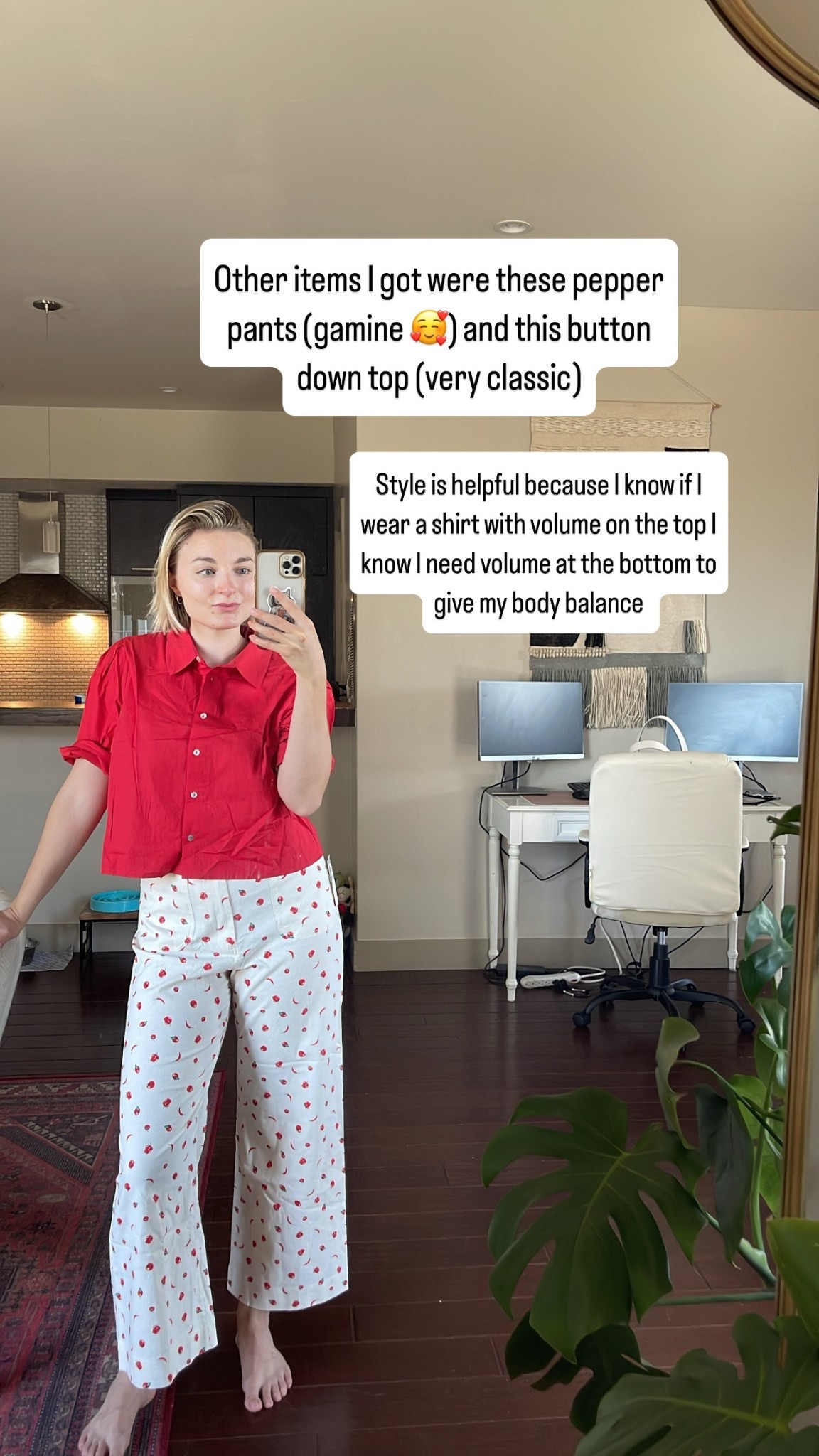 Anthropologie outfit! Fun summer proper pants pattern with a classic button down top 

#LTKSummerEdit