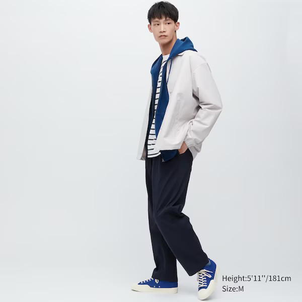 Cotton Relaxed Ankle Pants | UNIQLO (US)