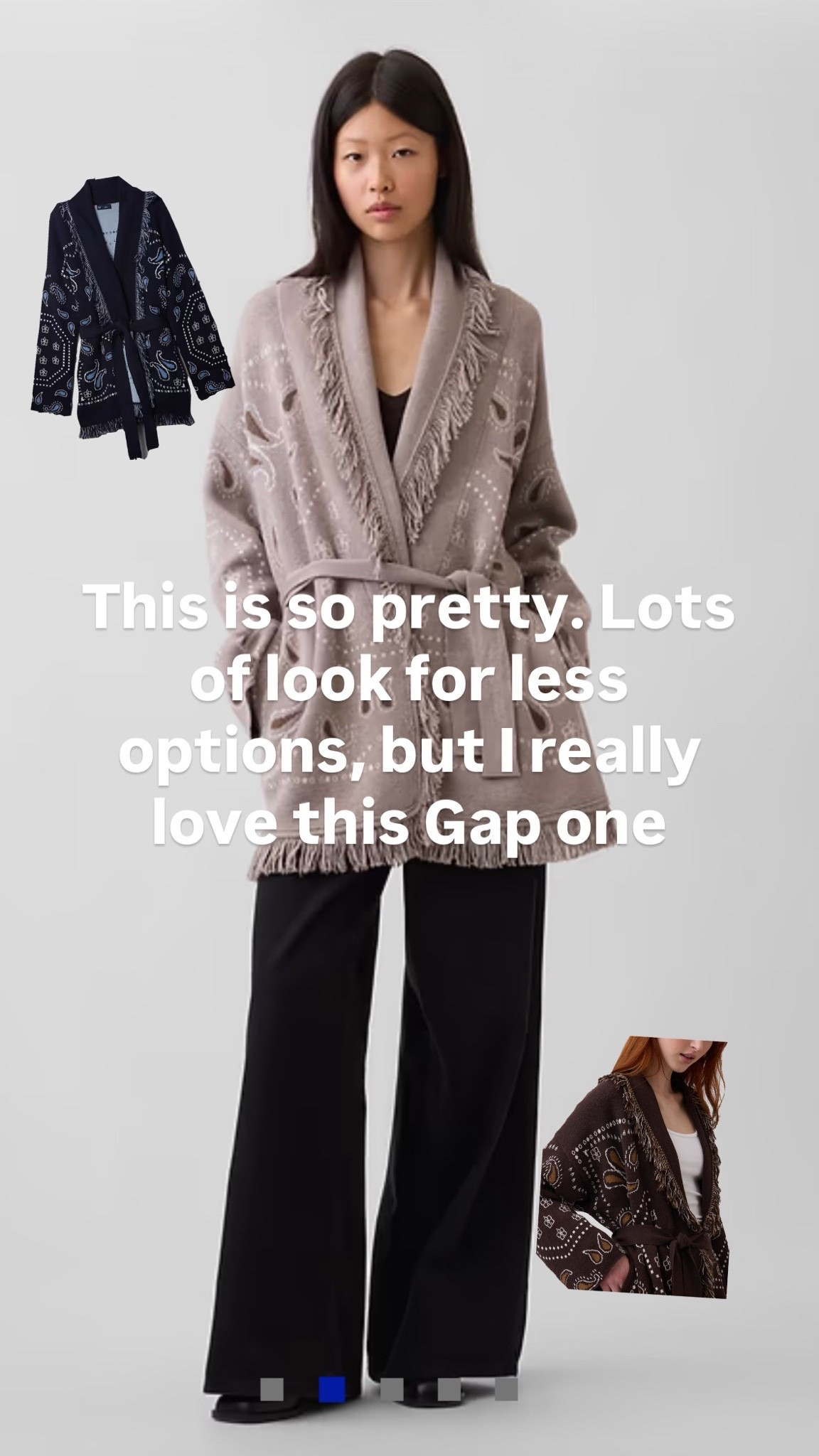 Gap Fringe shawl cardigan 🍂🧋🧸🤎

#LTKSaleAlert